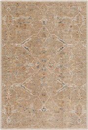 Reina Cream/Tan Machine Woven Rug REN-2300 - 2'7" x 10'