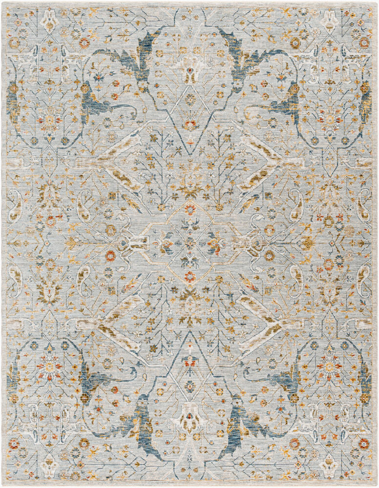 Reina Cream/Tan Machine Woven Rug REN-2301 - 2'7" x 10'