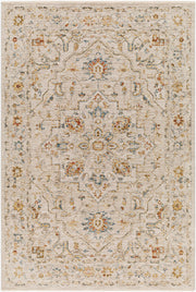 Reina Cream/Rust Machine Woven Rug REN-2303 - 2'7" x 10'