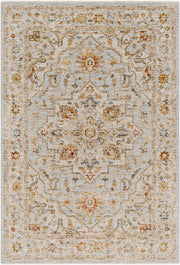 Reina Cream/Rust Machine Woven Rug REN-2304 - 2'7" x 10'
