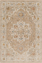 Reina Cream/Tan Machine Woven Rug REN-2305 - 2'7" x 10'