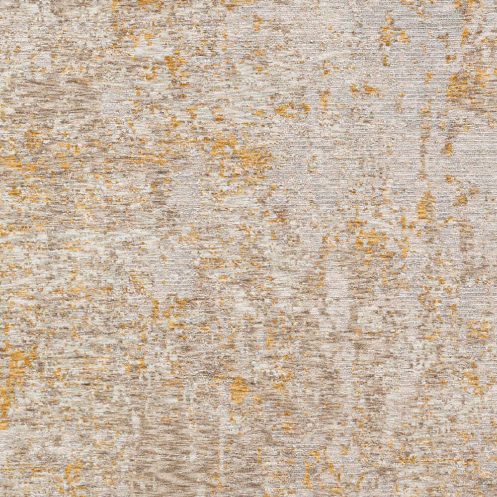 Reina Light Brown/Tan Machine Woven Rug - swatch