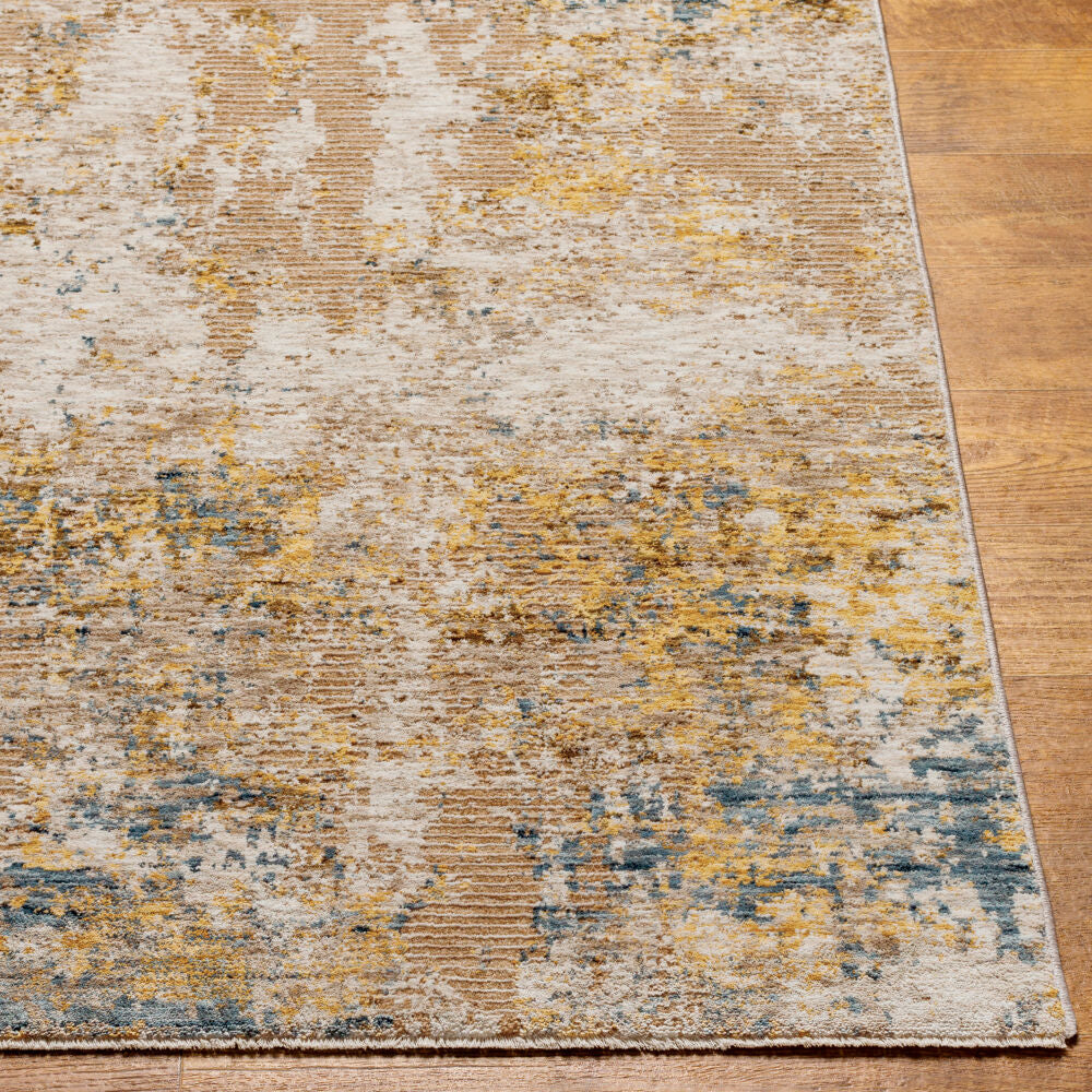 Reina Cream/Tan Machine Woven Rug REN-2312 - front