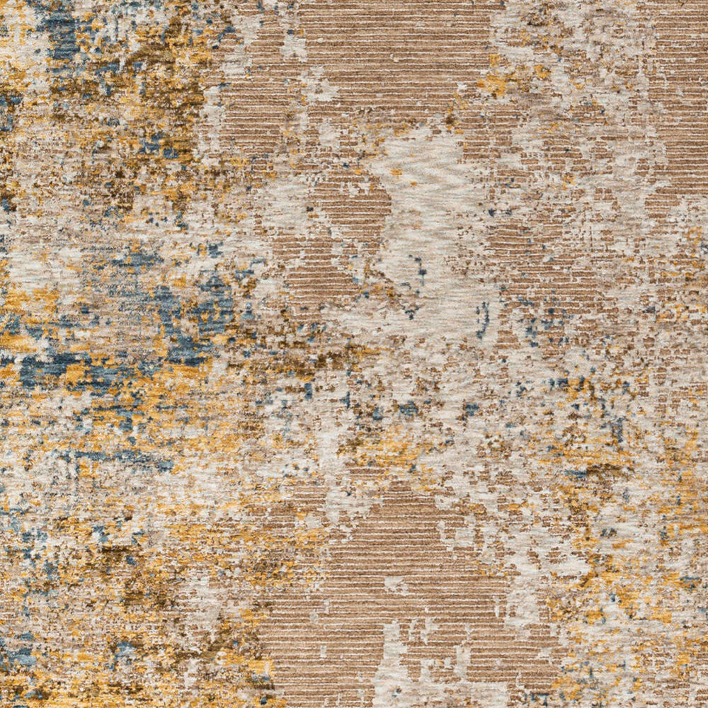 Reina Cream/Tan Machine Woven Rug REN-2312 - swatch