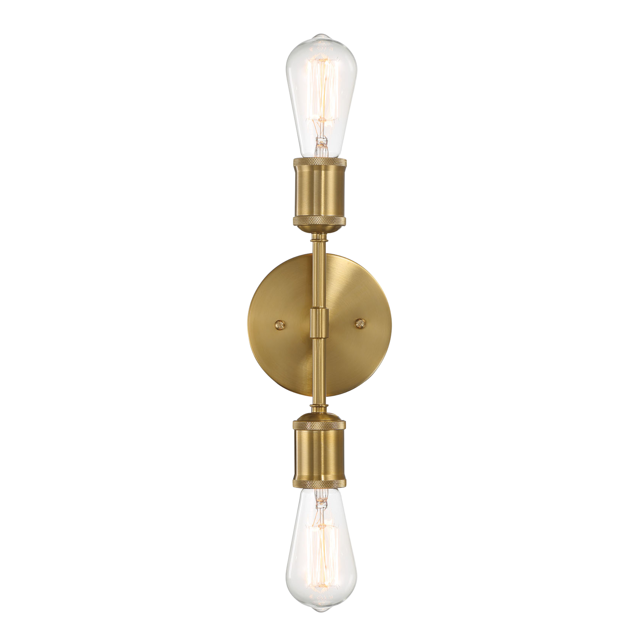 Reverie Double Lights Wall Sconce | Sleek and Symmetrical Modern Lighting