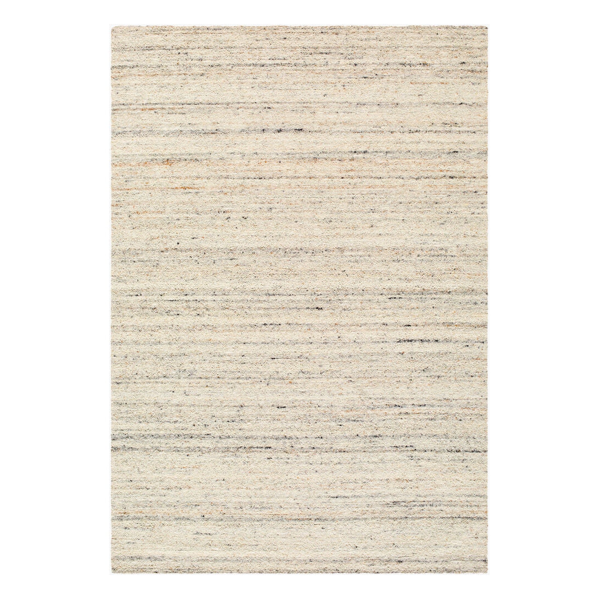Romford Charcoal/Taupe Handmade Rug - 3' x 10'