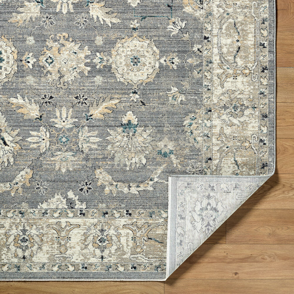 Reflection Beige/Medium Gray Machine Woven Rug RFL-2300 - fold