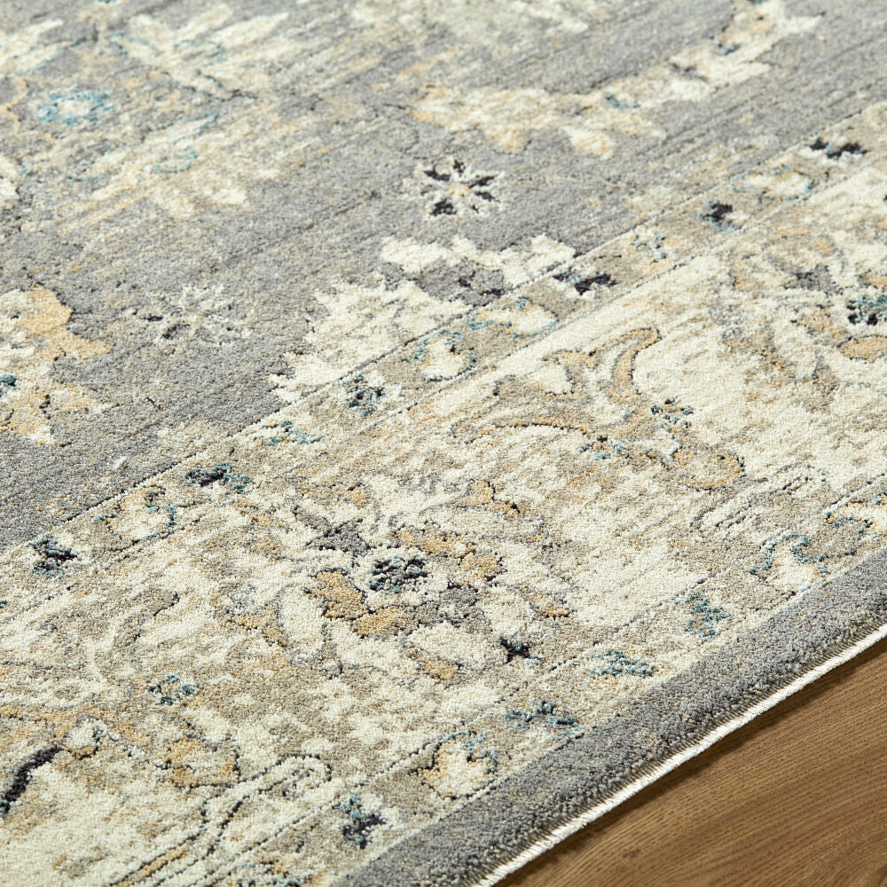 Reflection Beige/Medium Gray Machine Woven Rug RFL-2300 - texture