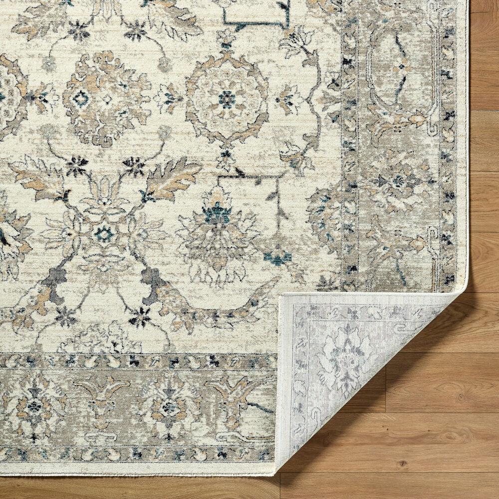 Reflection Beige/Medium Gray Machine Woven Rug RFL-2301 - fold
