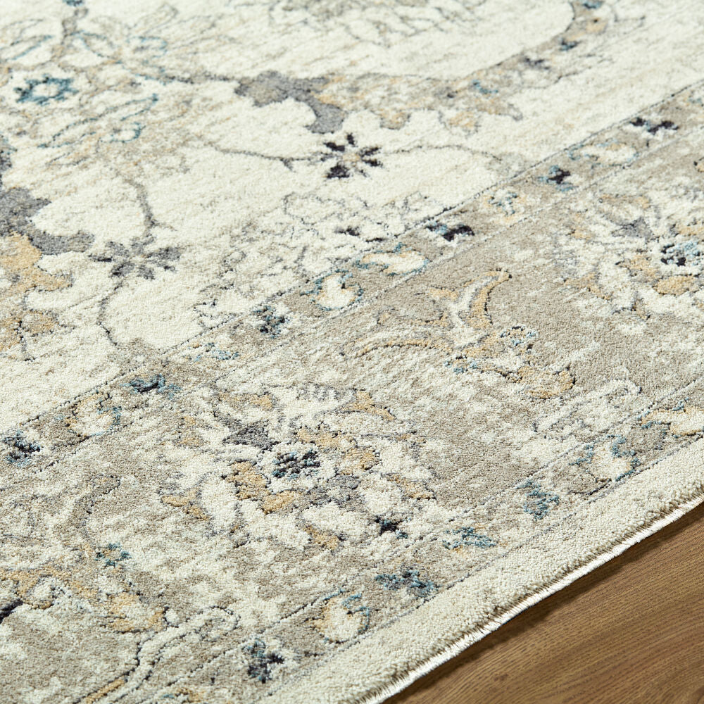 Reflection Beige/Medium Gray Machine Woven Rug RFL-2301 - texture