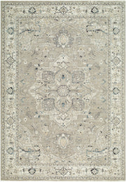 Reflection Beige/Medium Gray Machine Woven Rug RFL-2302 - 2'7" x 10'