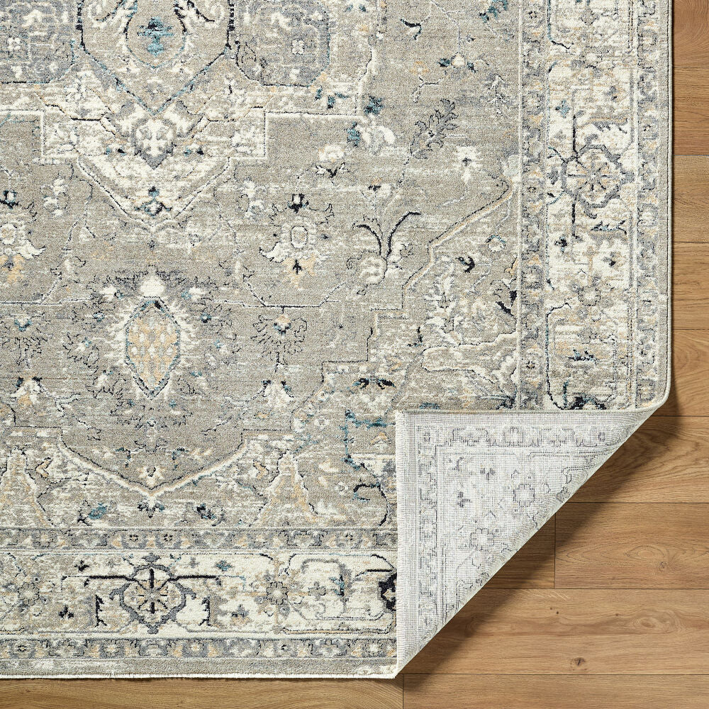 Reflection Beige/Medium Gray Machine Woven Rug RFL-2302 - fold