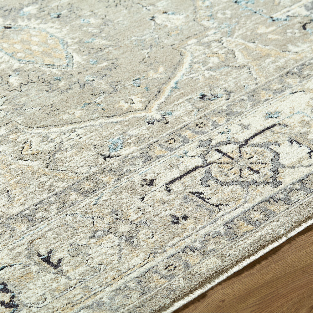 Reflection Beige/Medium Gray Machine Woven Rug RFL-2302 - texture