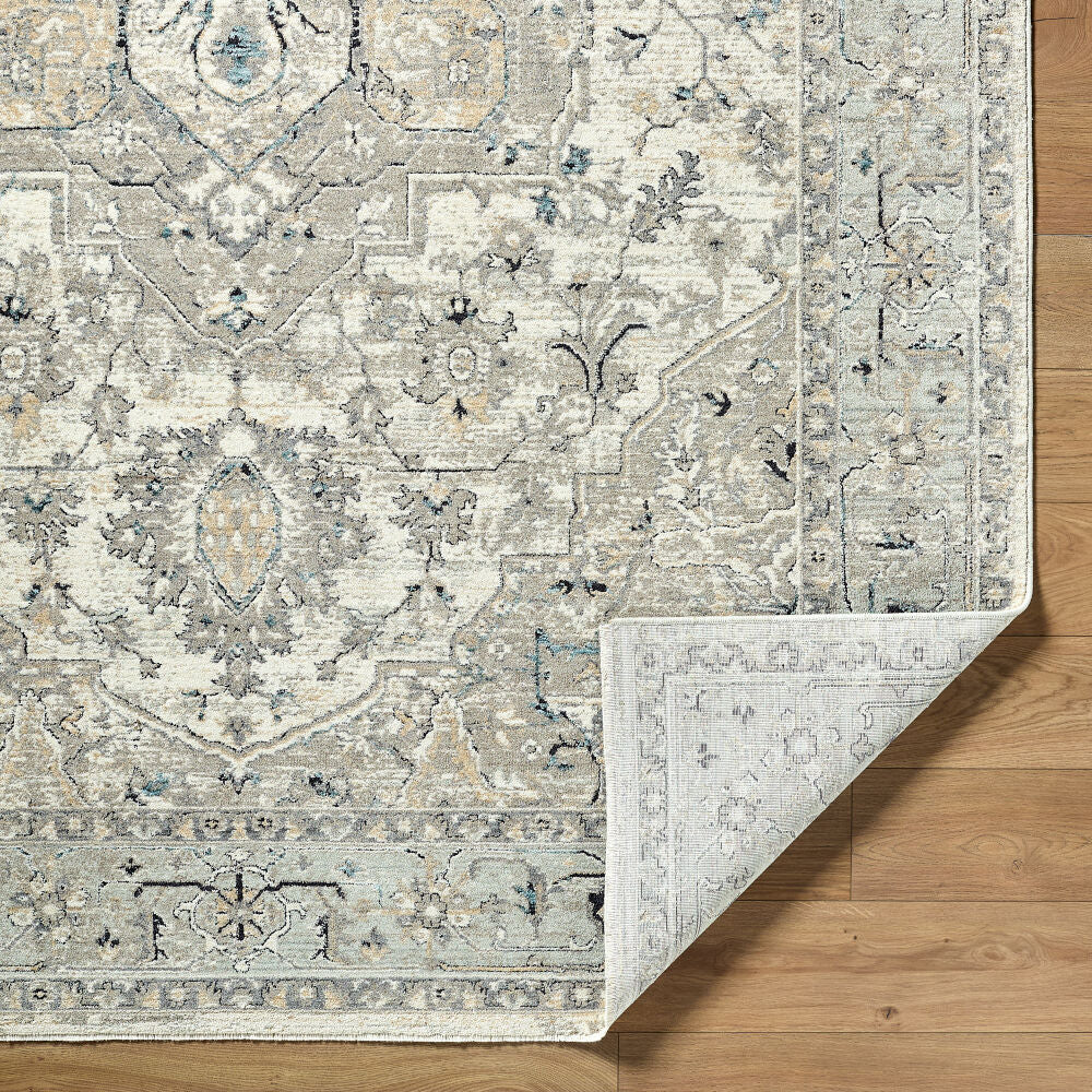 Reflection Beige/Medium Gray Machine Woven Rug RFL-2303 - fold