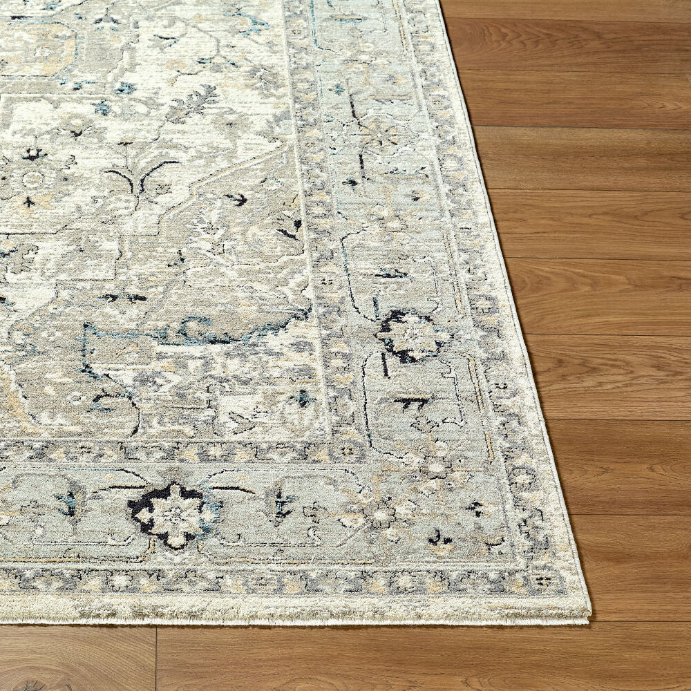 Reflection Beige/Medium Gray Machine Woven Rug RFL-2303 - front