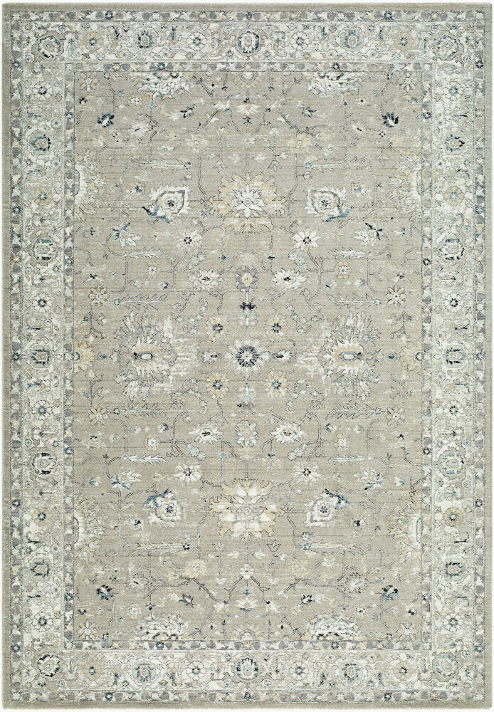 Reflection Beige/Medium Gray Machine Woven Rug RFL-2304 - 2'7" x 10'