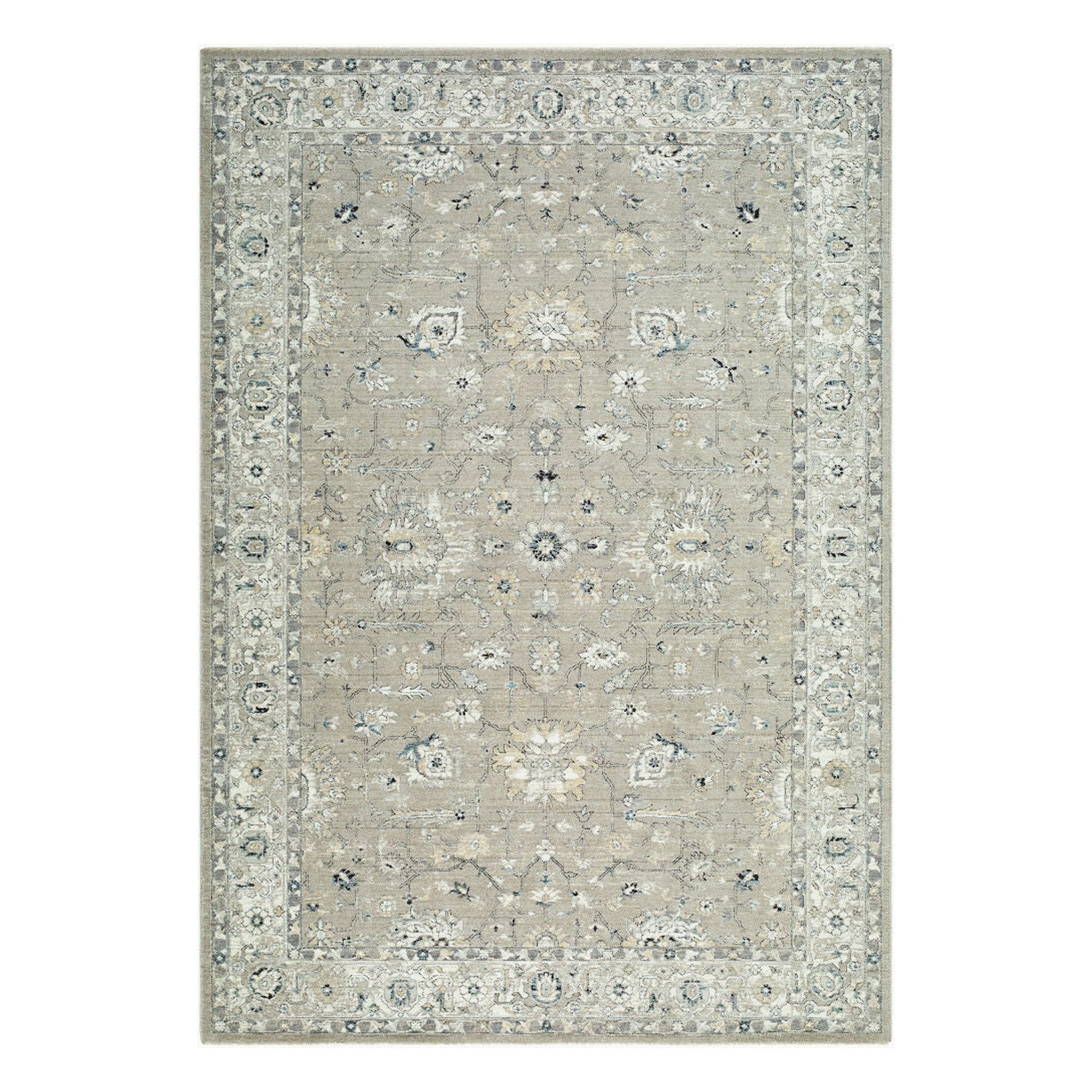 Reflection Beige/Medium Gray Machine Woven Rug RFL-2304 - 2'7" x 10'