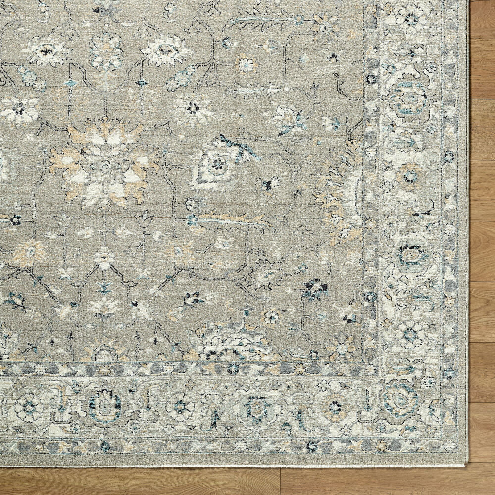 Reflection Beige/Medium Gray Machine Woven Rug RFL-2304 - overhead