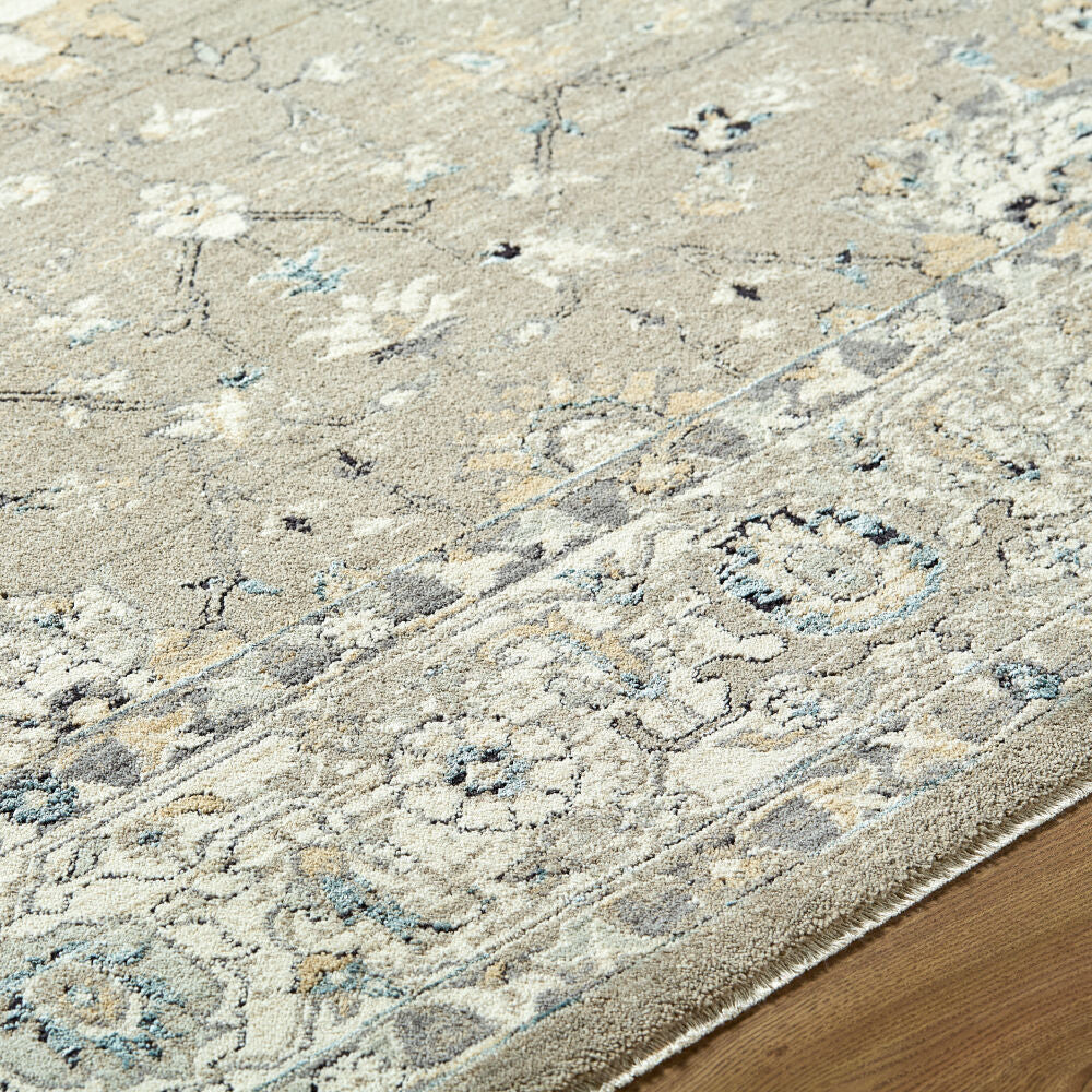Reflection Beige/Medium Gray Machine Woven Rug RFL-2304 - texture
