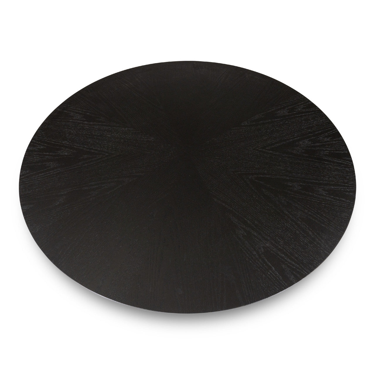 Modern Brazilian - Mona - Wooden Top Round Dining Table - Ebano