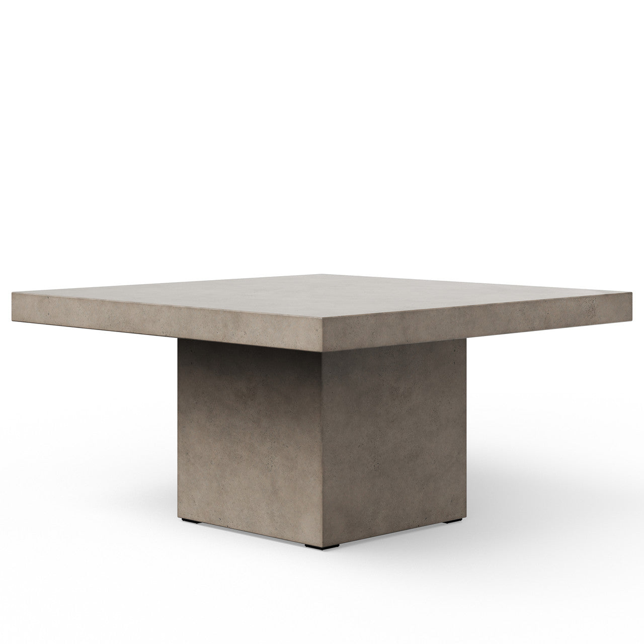 Mixx - Una 59" Square Dining Table - Dark Grey