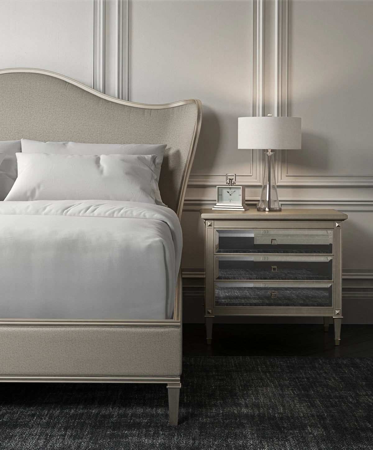 Bedtime Beauty Bed 90.50" by Caracole - view 5