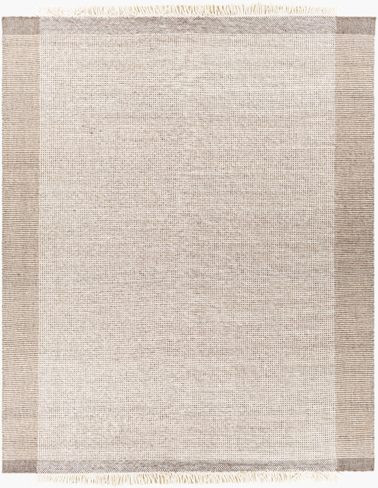 Reliance Beige/Cream Handmade Rug - 10' x 14'