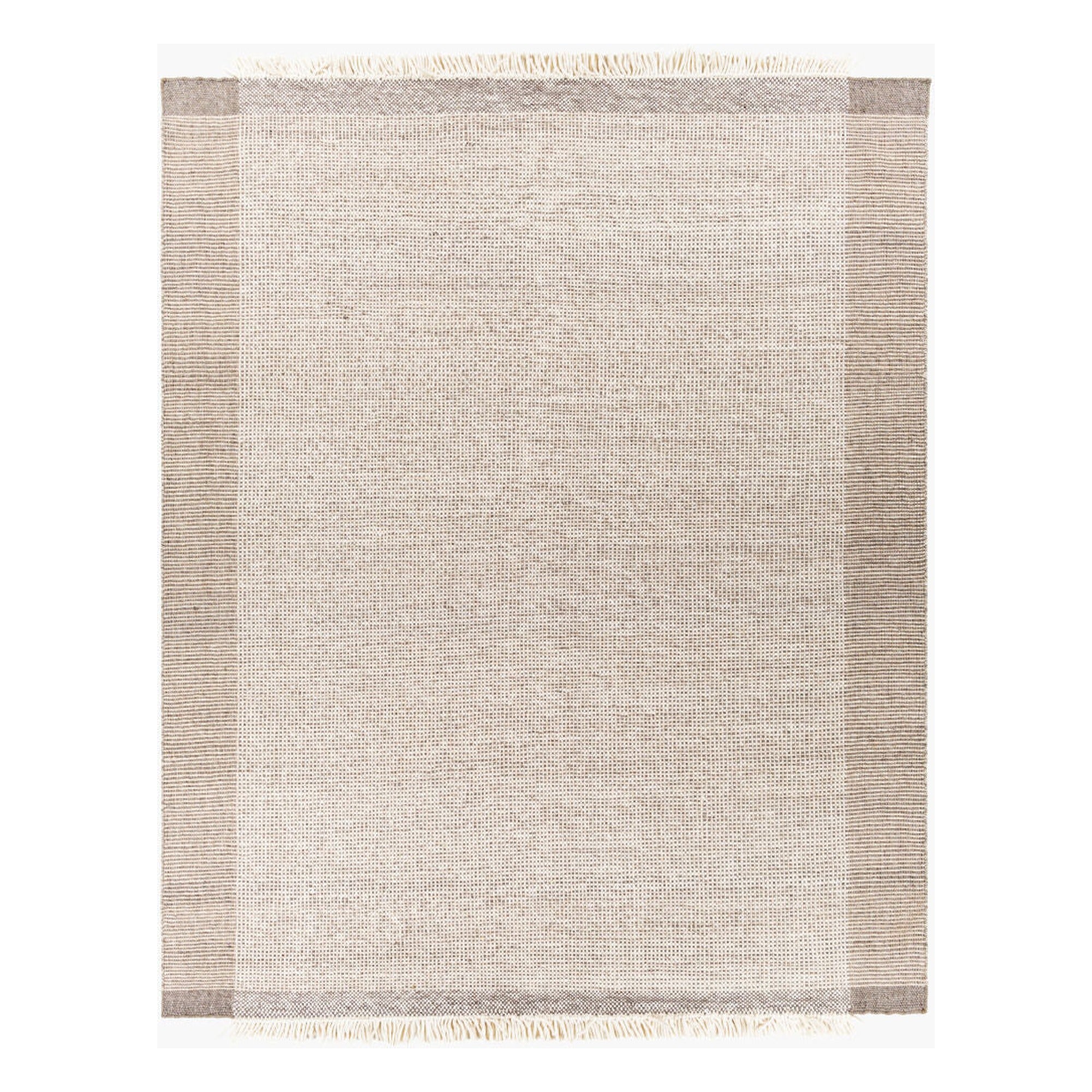 Reliance Beige/Cream Handmade Rug - 10' x 14'