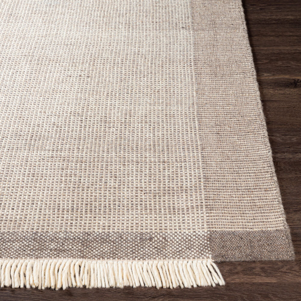 Reliance Beige/Cream Handmade Rug - front