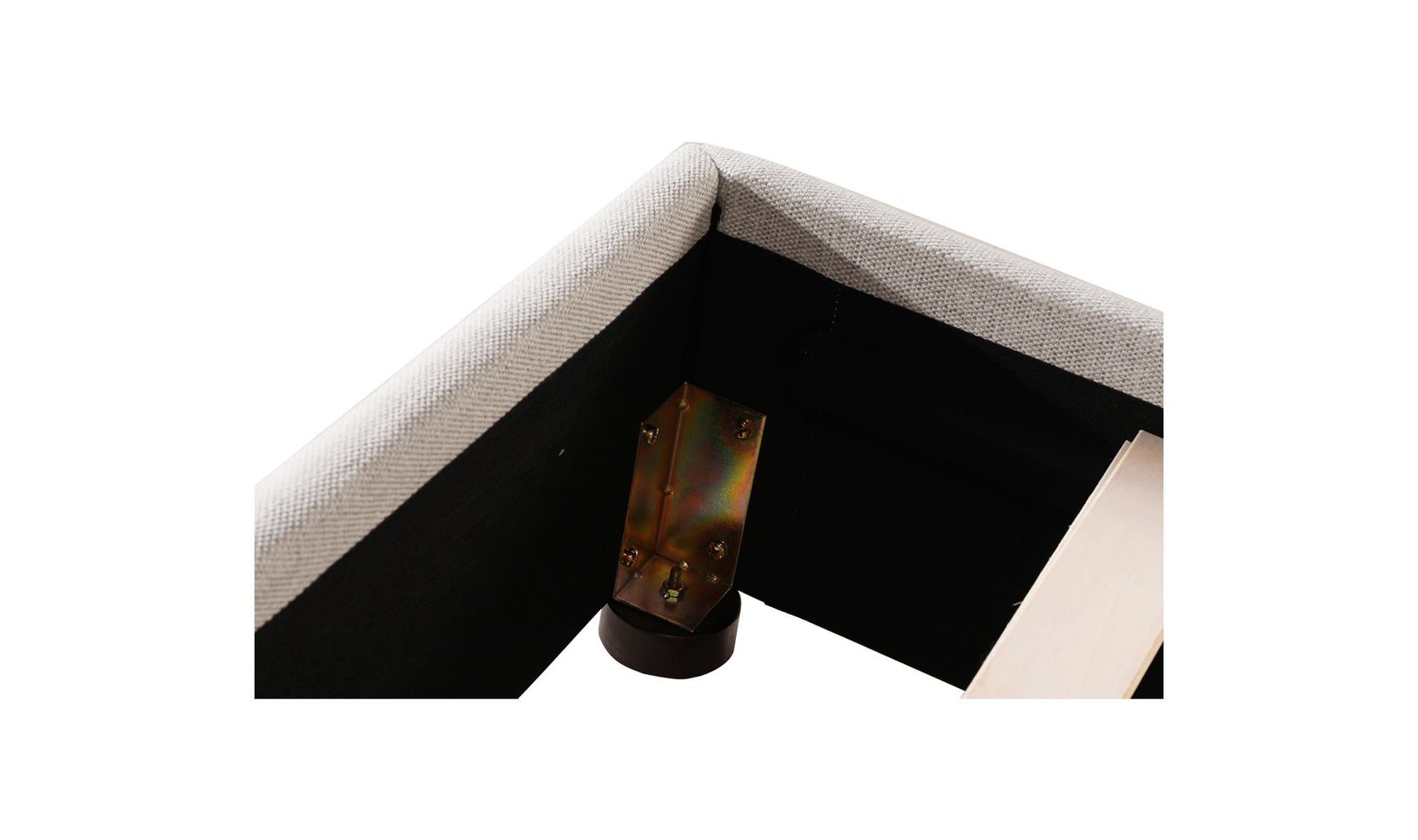 Luzon Queen Bed Light Grey by Moe's Home Collection - view 14