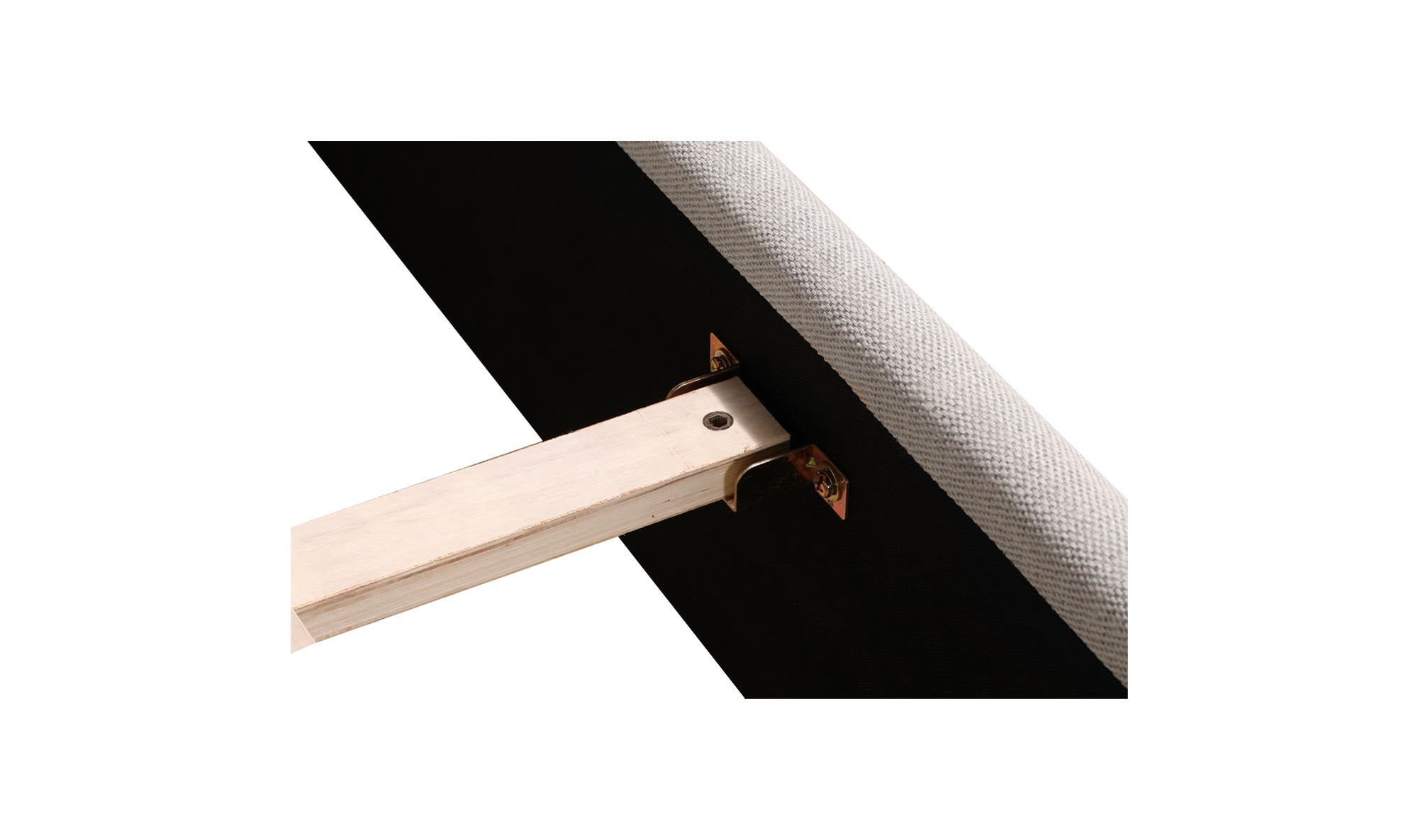 Luzon Queen Bed Light Grey by Moe's Home Collection - view 15