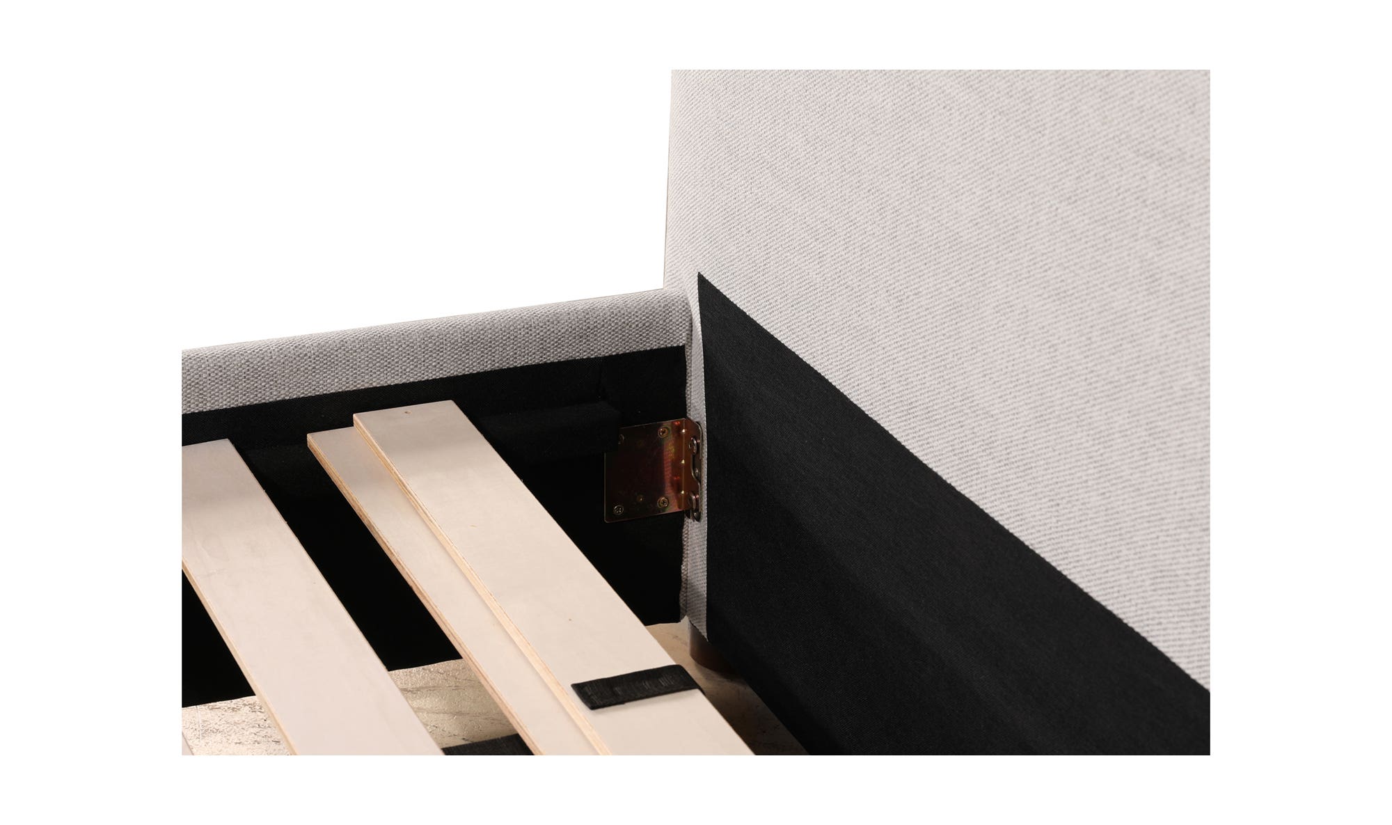 Luzon Queen Bed Light Grey by Moe's Home Collection - view 16