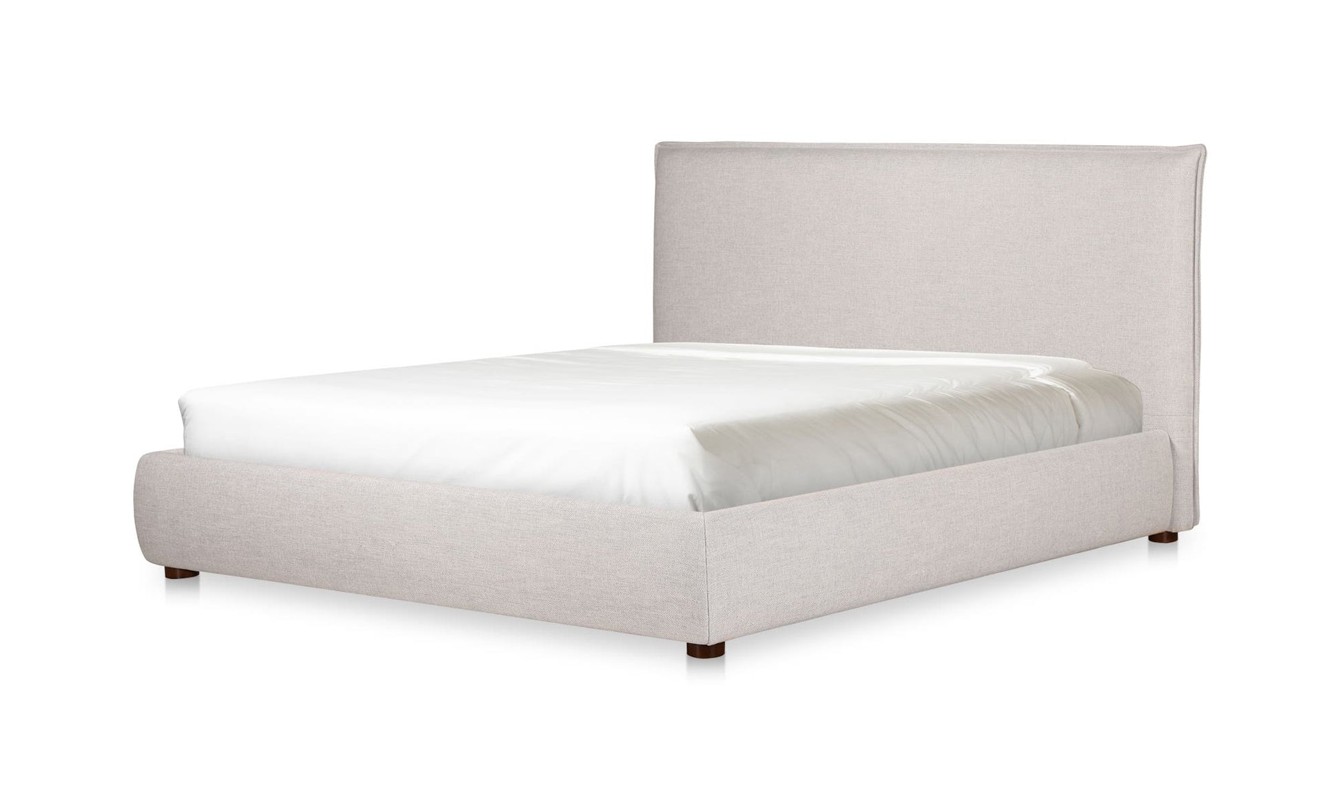 Luzon King Bed Light Grey by Moe's Home Collection - view 8