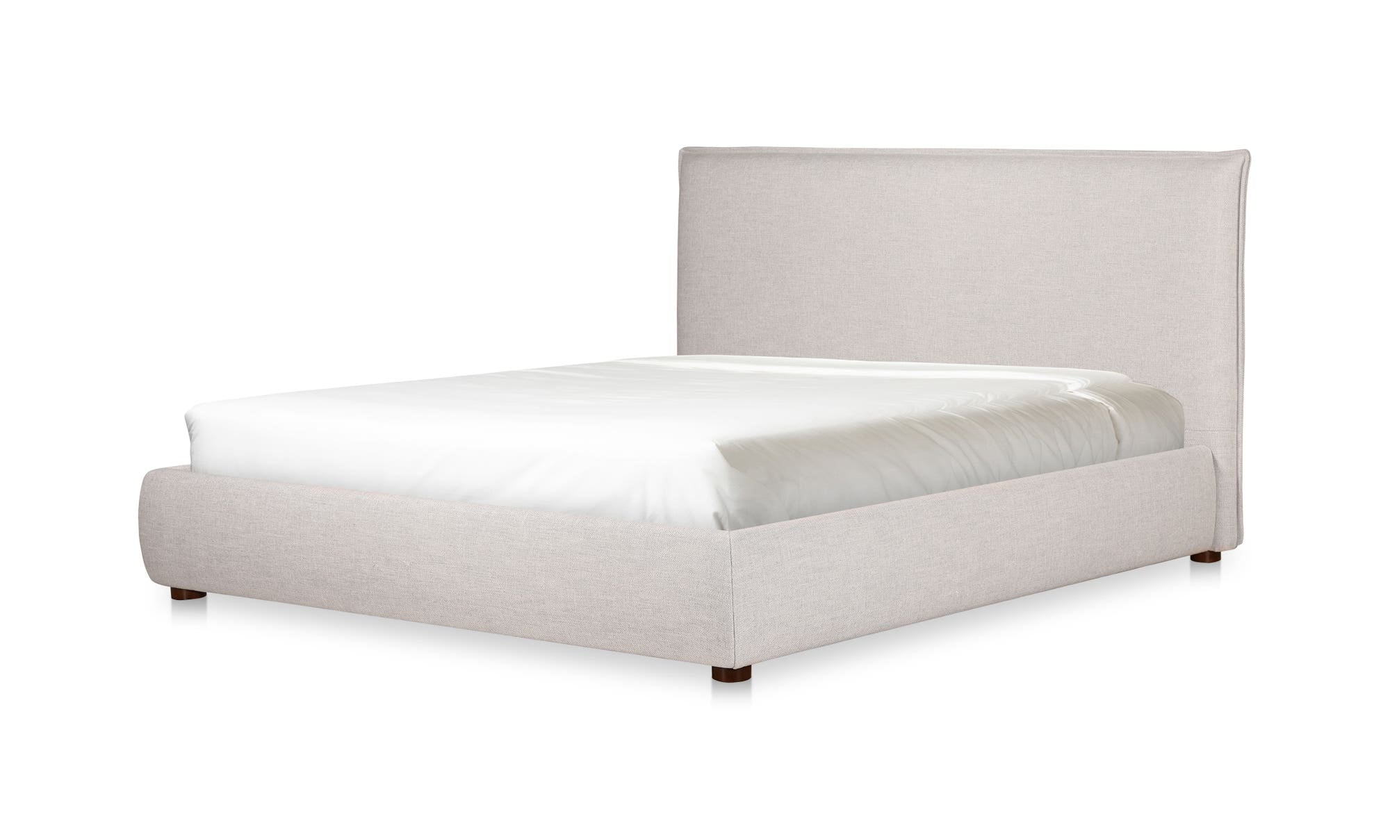 Luzon King Bed Light Grey by Moe's Home Collection - view 8
