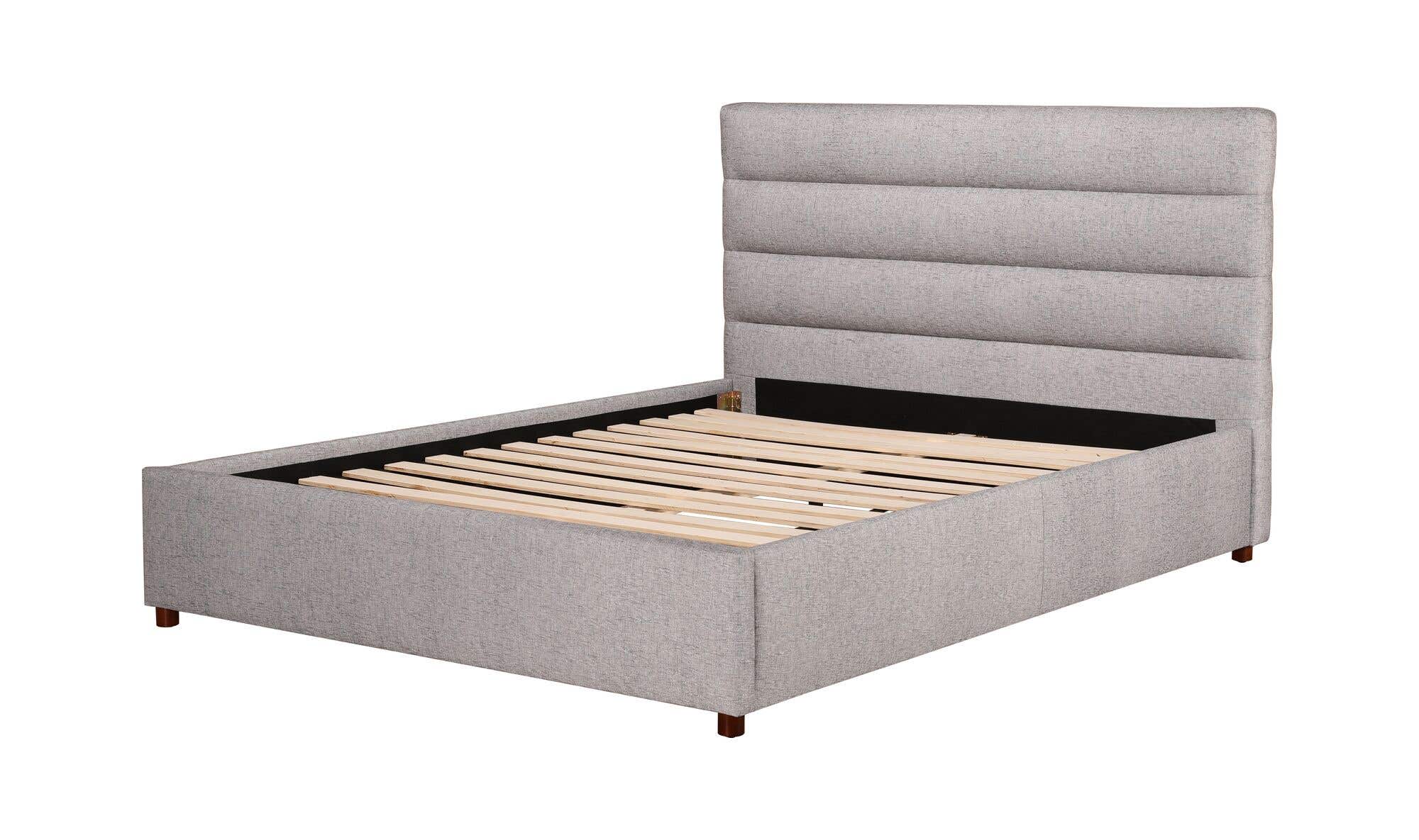 Takio Queen Bed Light Grey by Moe's Home Collection - view 9