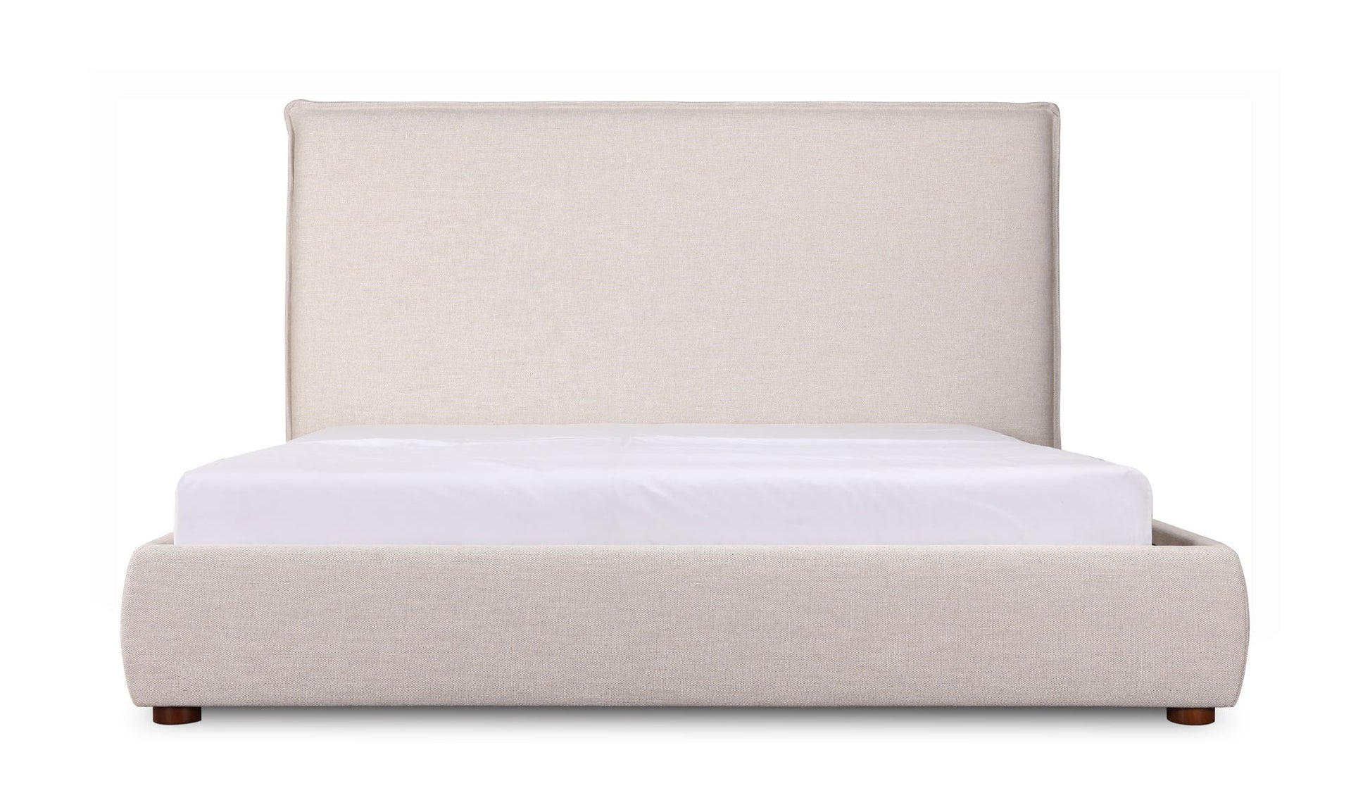 Luzon Queen Bed Tall Headboard Wheat by Moe's Home Collection - view 4