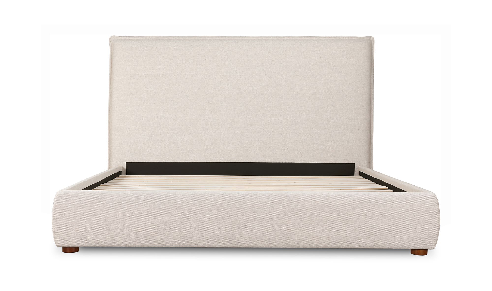 Luzon Queen Bed Tall Headboard Wheat by Moe's Home Collection - view 6