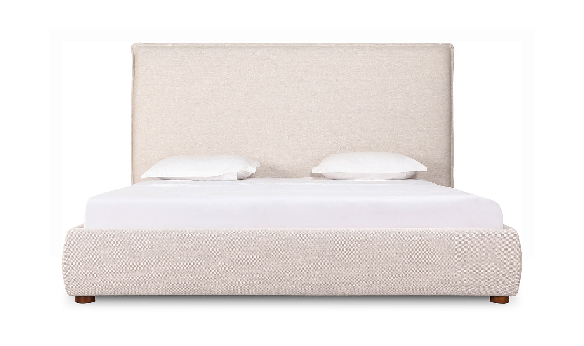 Luzon Queen Bed Tall Headboard Wheat by Moe's Home Collection - view 7