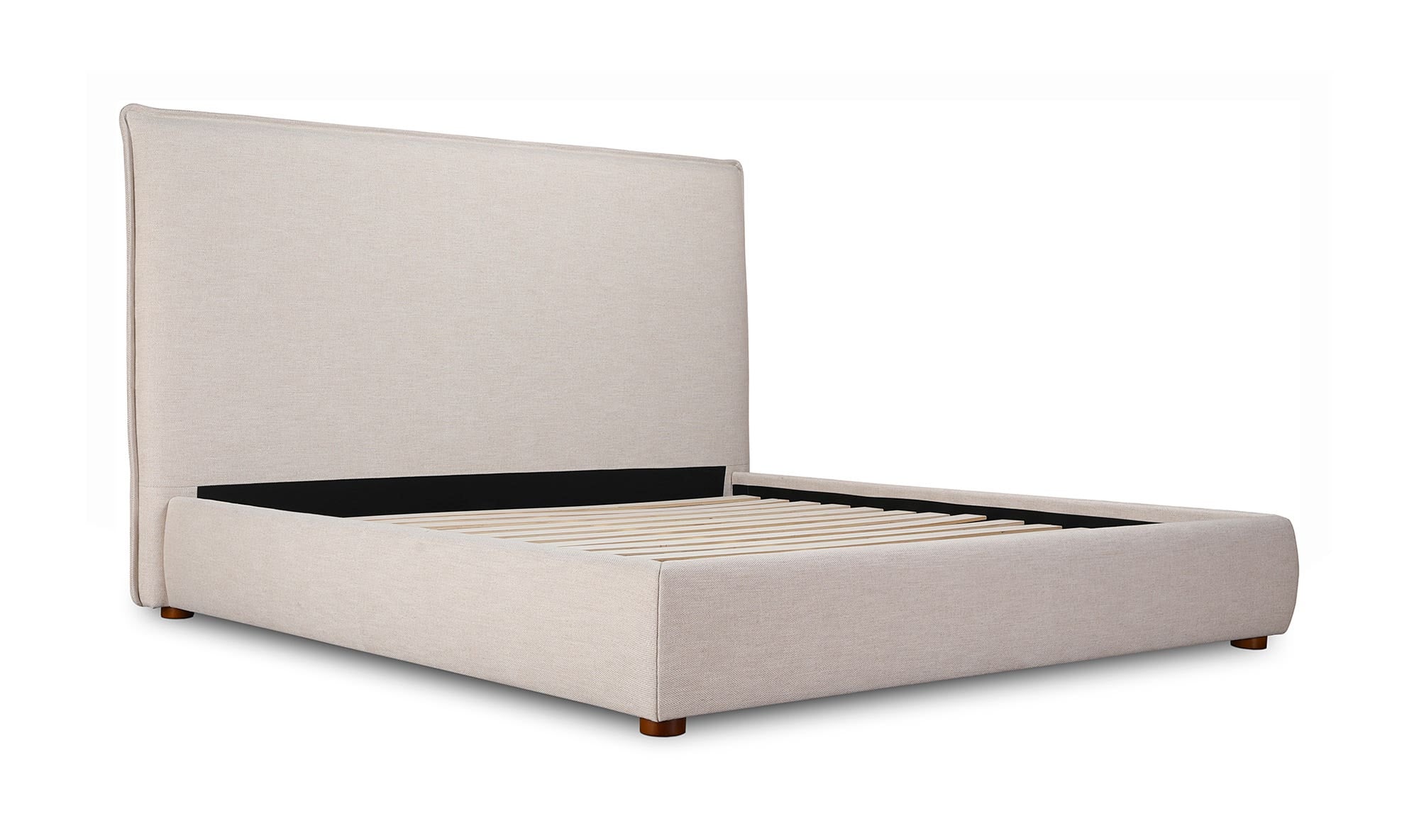 Luzon Queen Bed Tall Headboard Wheat by Moe's Home Collection - view 8