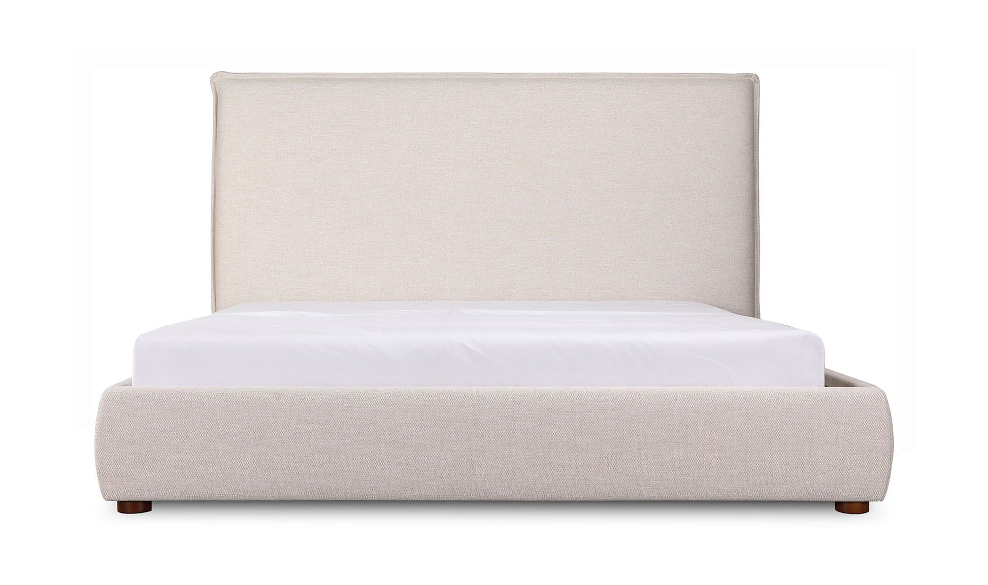Luzon Queen Bed Tall Headboard Wheat by Moe's Home Collection - view 11