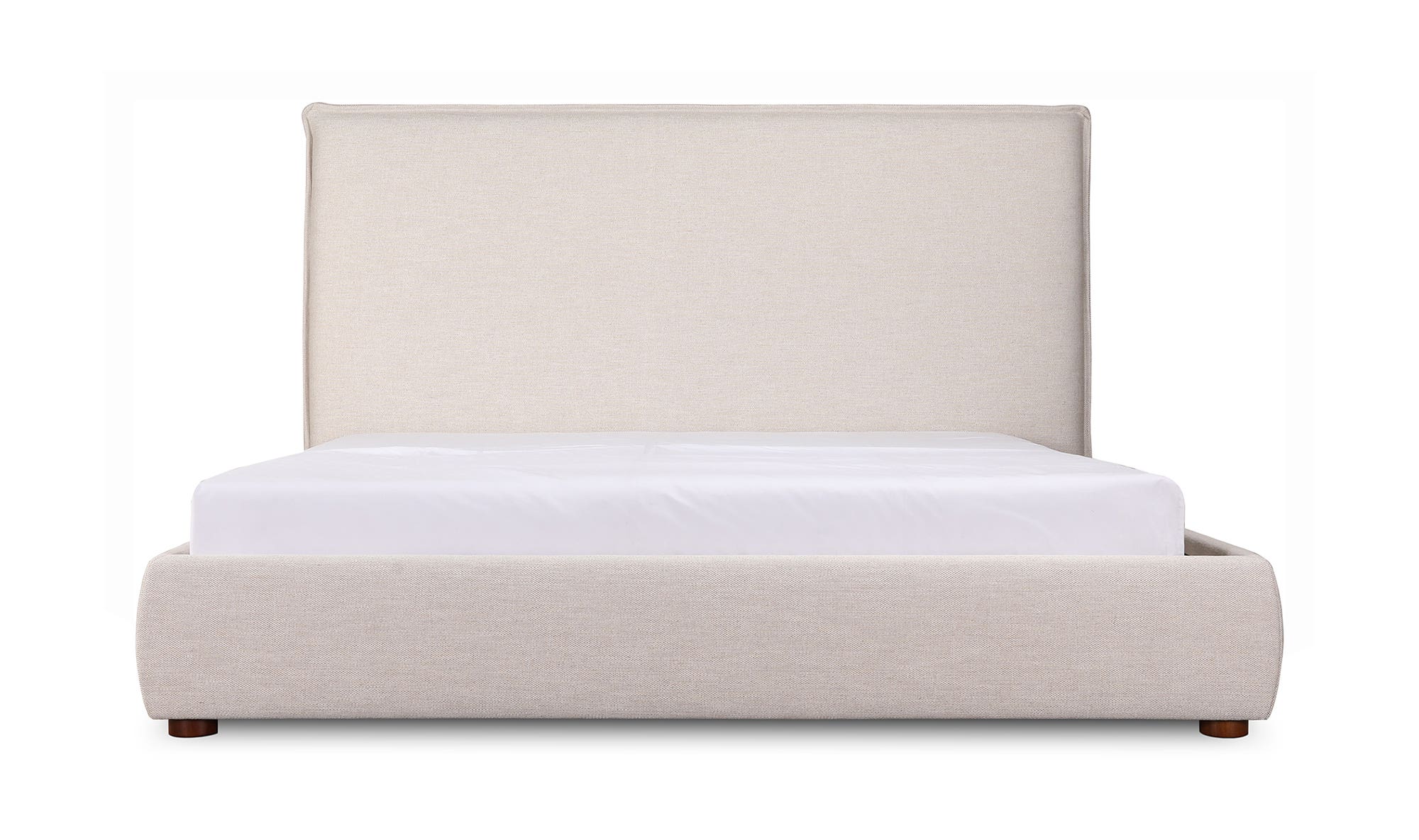 Luzon Queen Bed Tall Headboard Wheat by Moe's Home Collection - view 11