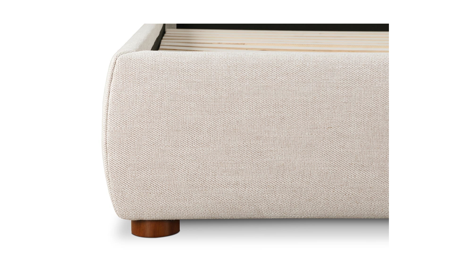Luzon Queen Bed Tall Headboard Wheat by Moe's Home Collection - view 15