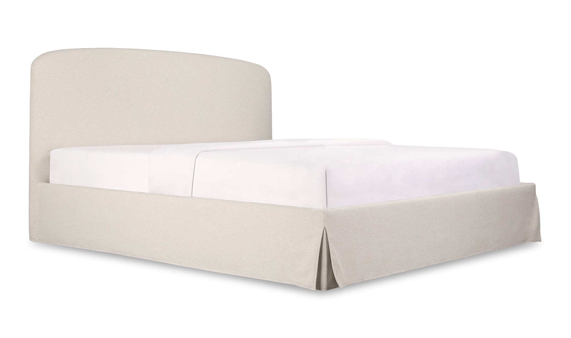 Joan Queen Storage Bed Cream by Moe's Home Collection - view 19