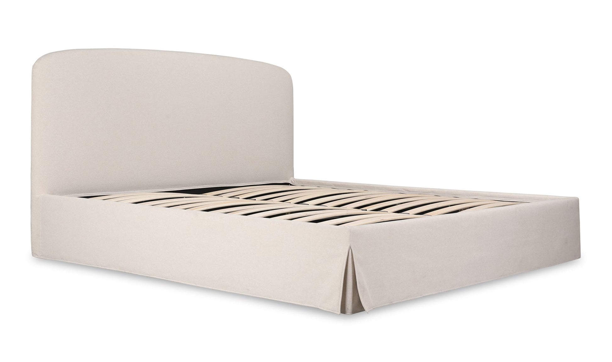 Joan Queen Storage Bed Cream by Moe's Home Collection - view 17