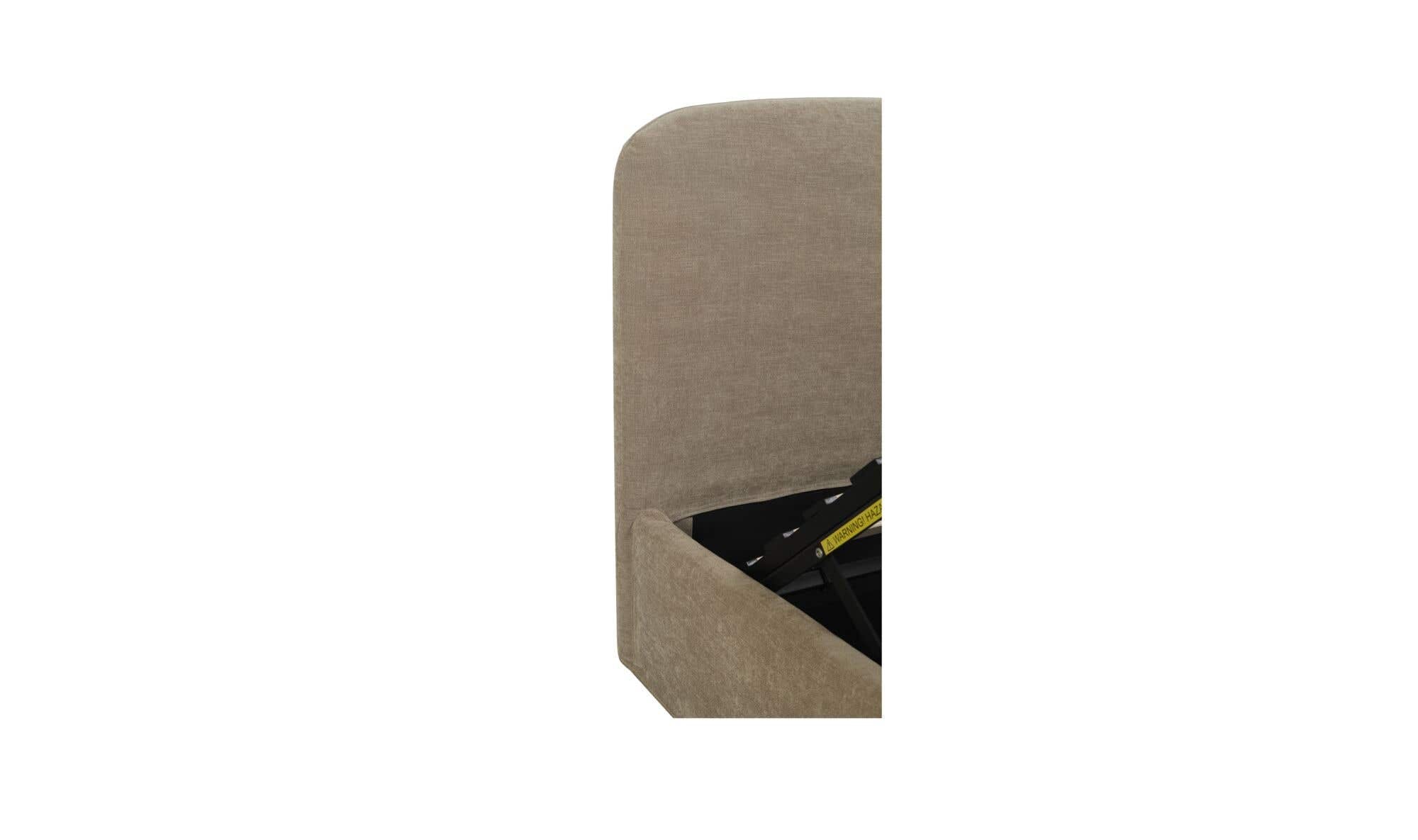Joan Queen Storage Bed Taupe by Moe's Home Collection - view 14