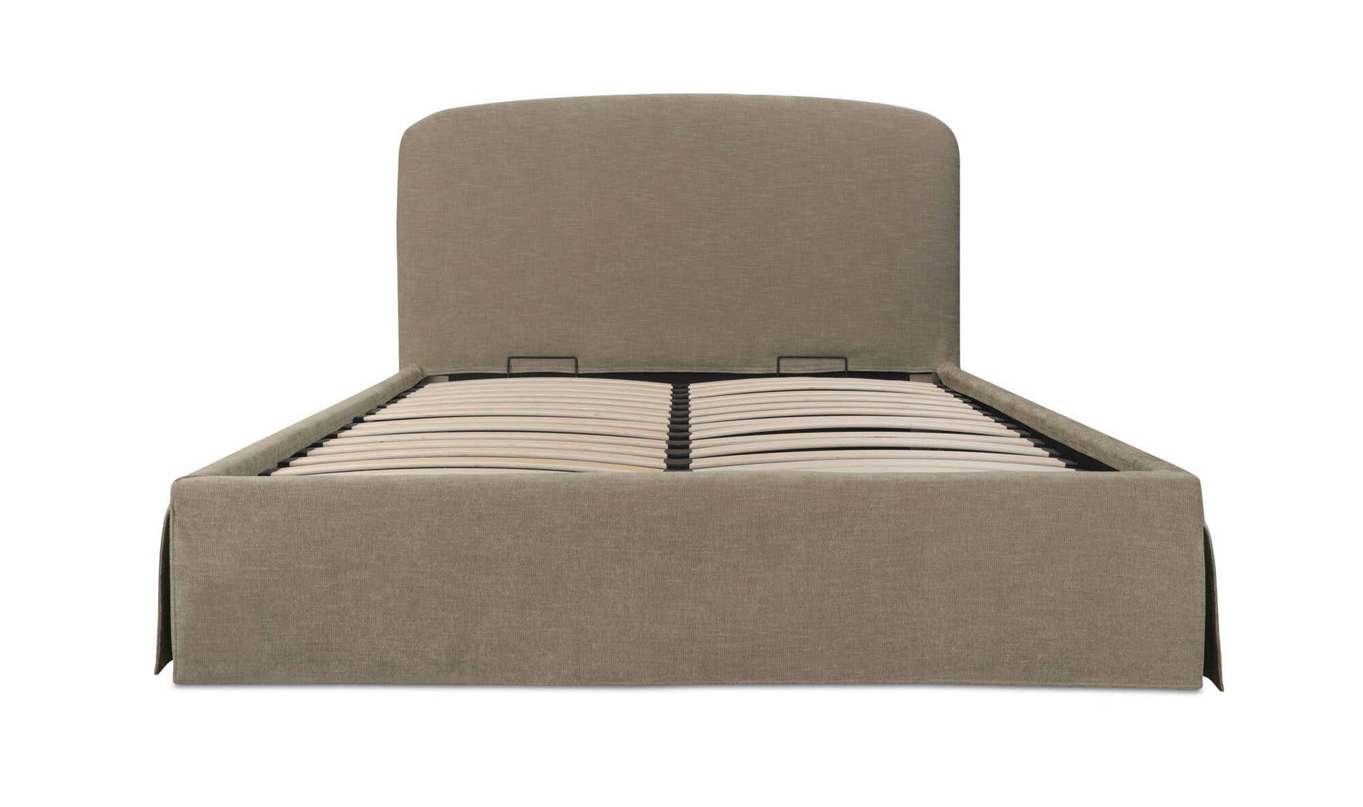 Joan Queen Storage Bed Taupe by Moe's Home Collection - view 5