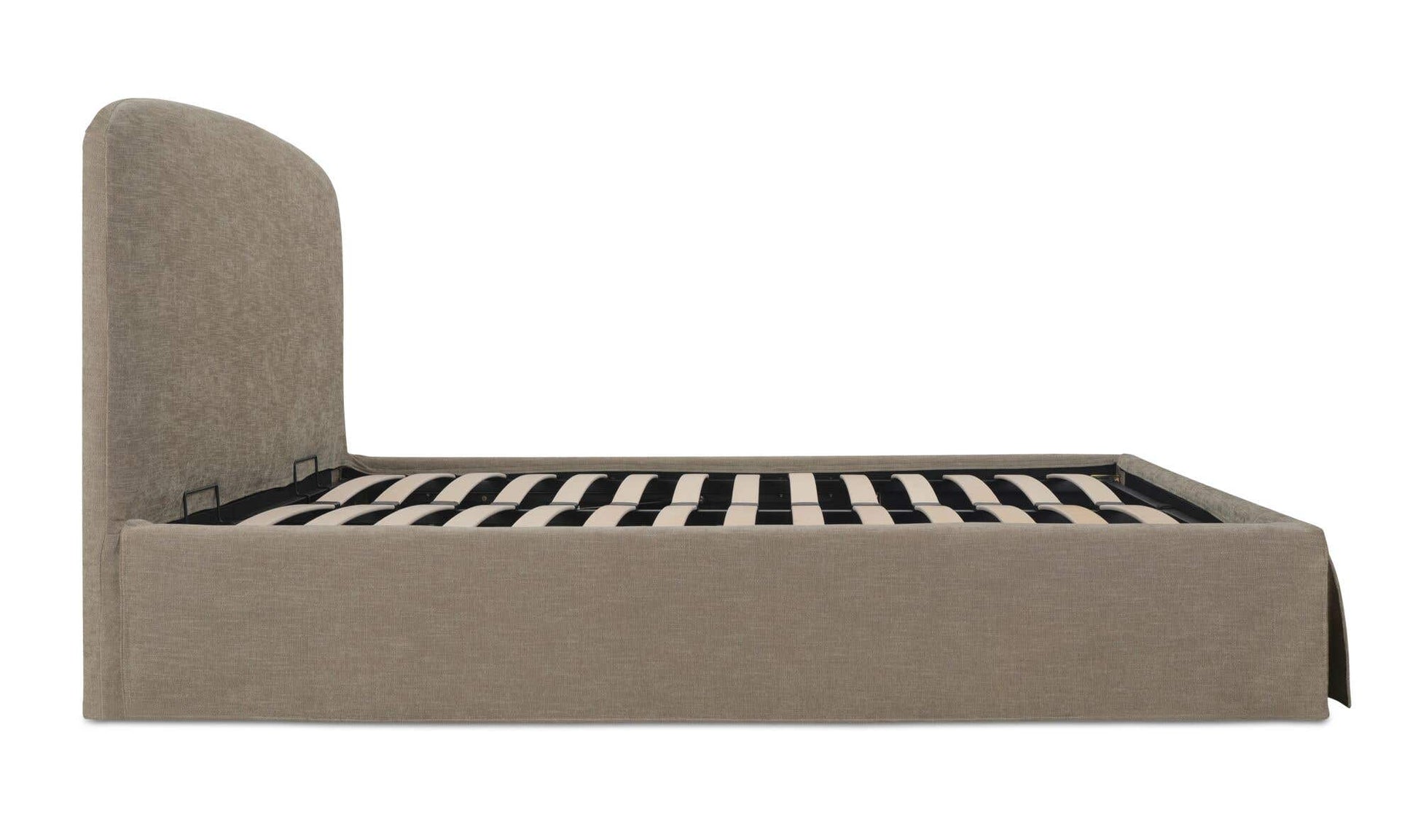 Joan Queen Storage Bed Taupe by Moe's Home Collection - view 10