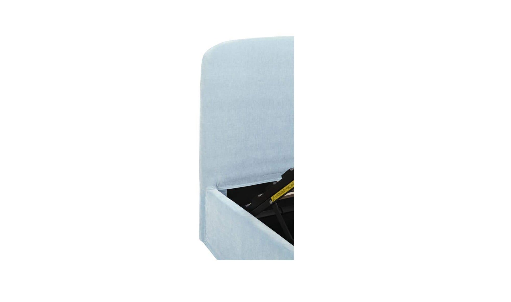 Joan Queen Storage Bed Light Blue by Moe's Home Collection - view 11