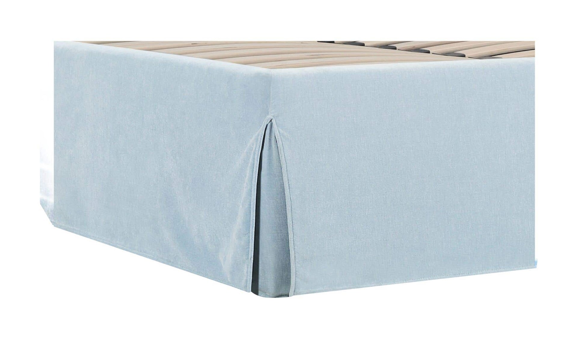 Joan Queen Storage Bed Light Blue by Moe's Home Collection - view 12