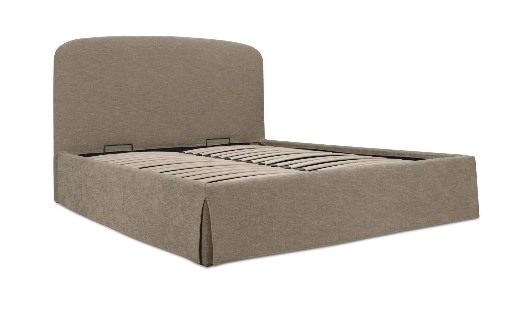 Joan King Storage Bed Light Taupe by Moe's Home Collection - view 6